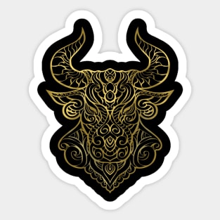 Taurus Gold Sticker